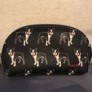 French bulldog cosmetic bag